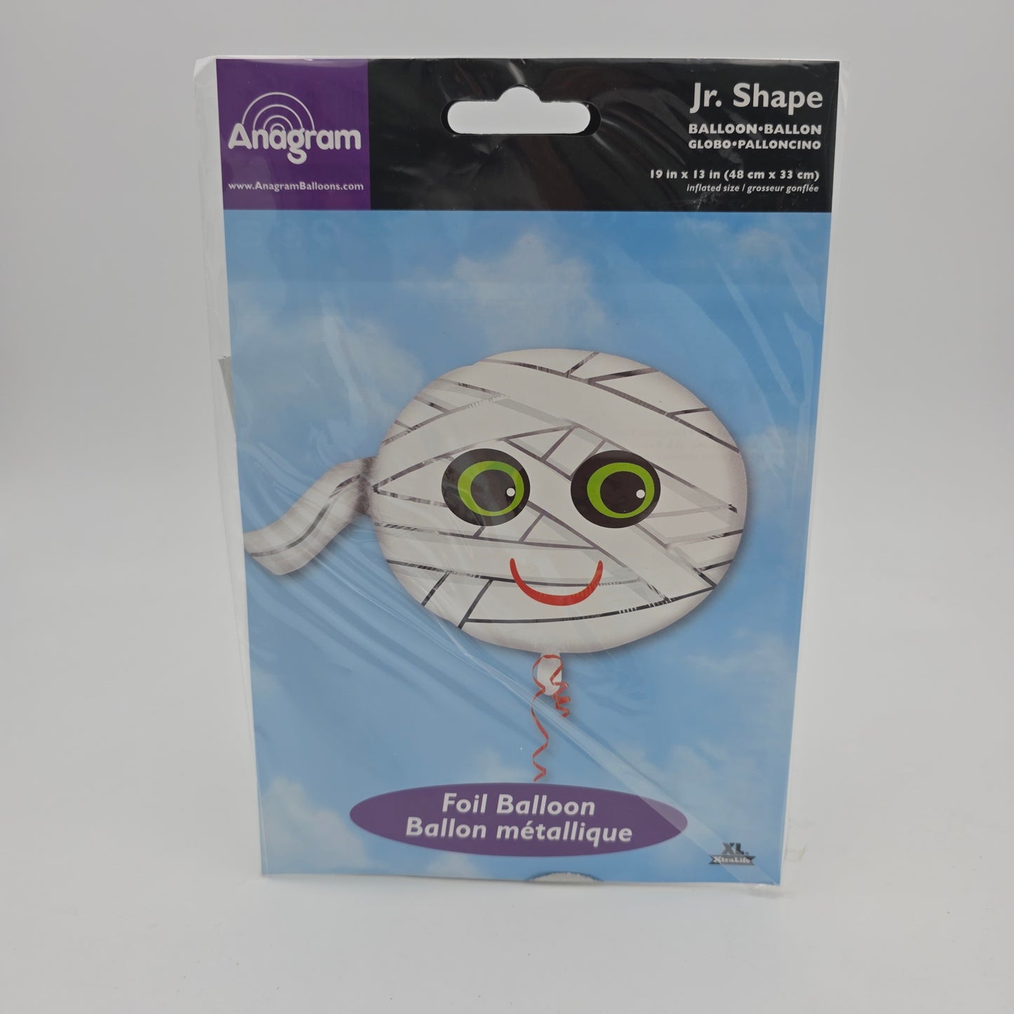 Halloween Folienballon "Mumie" Jr. Shape - 48 cm