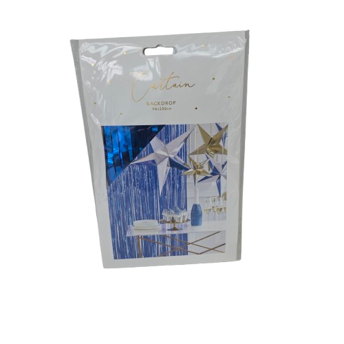 PartyDreco Glitzer -Vorhang ( Lametta-Türvorhang) -90 x 250 cm