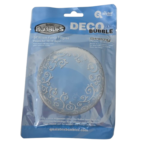 Deko Bubble Ballon Transparent - Runder Folienballon