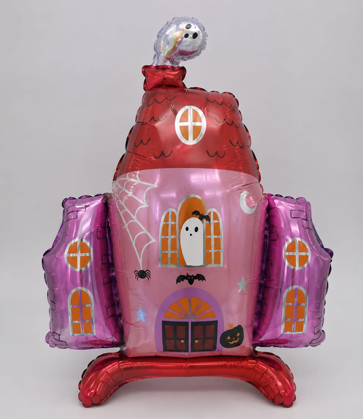 Halloween Folienballon "Spukhaus mit Geist" - XL 116,5 cm