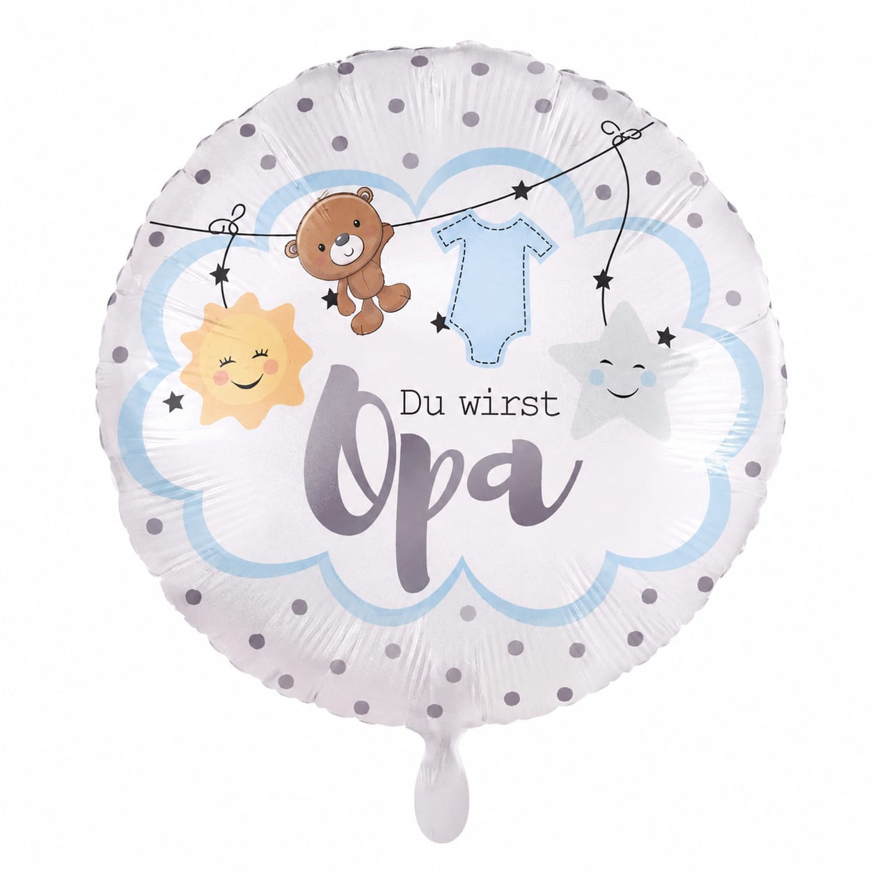 Folienballon"Du wirst Opa" 43cm-Babyshower & Schwangerschaftsverkündung