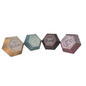 Hexagon Geschenkbox Fuer Dich - Diamant-Design mit Goldpraegung