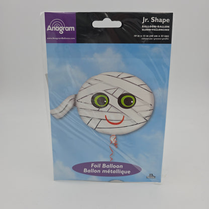 Halloween Folienballon "Mumie" Jr. Shape - 48 cm