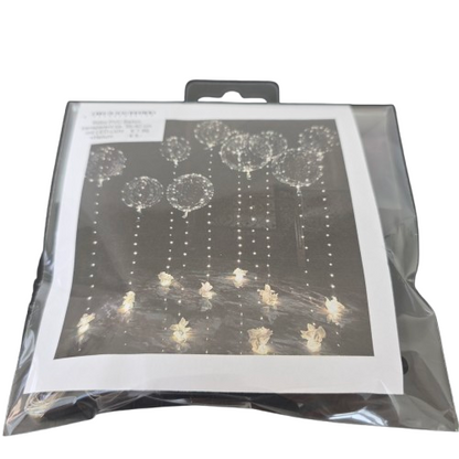 LED Ballonlichter mit Sternenfuss - 10er Set