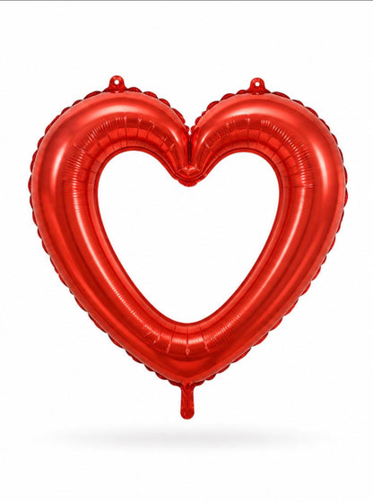 Herzförmiger Folienballon