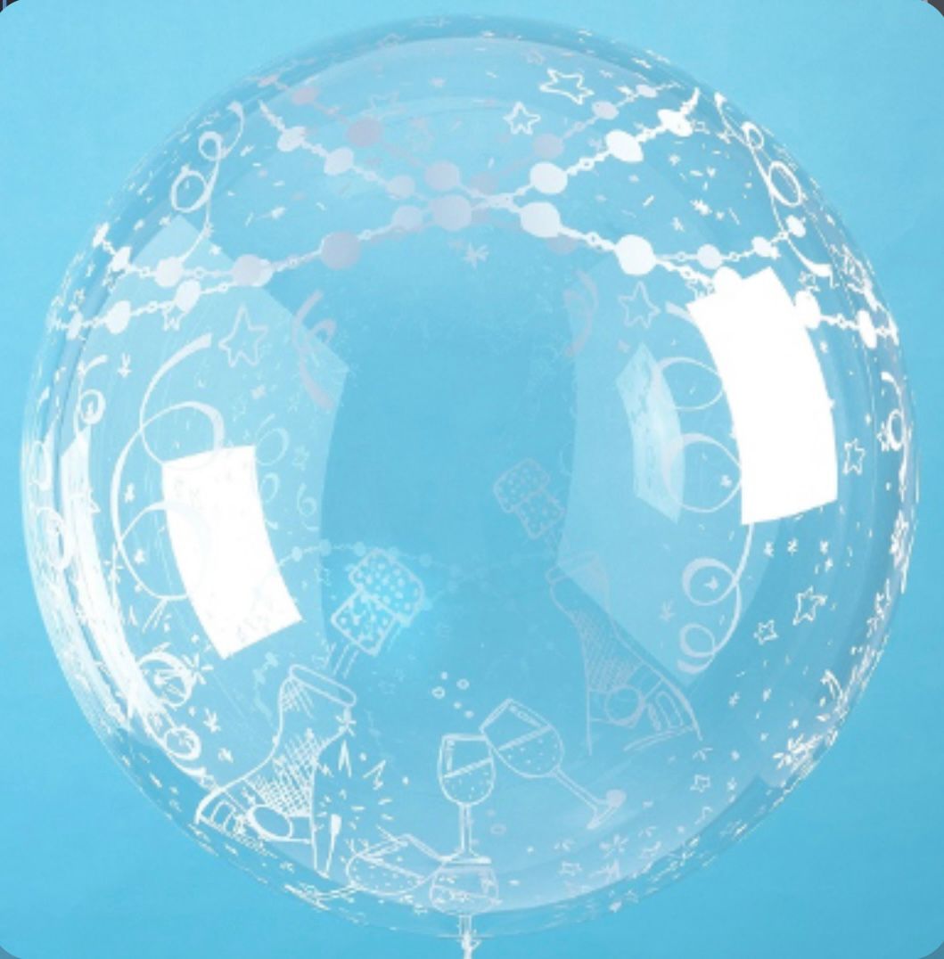 Crystal Clear Folienballon - Transparent & Elegant