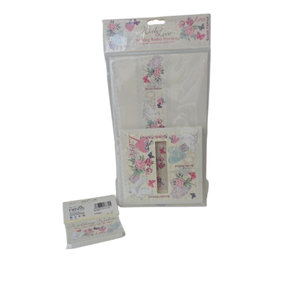 Deko-Aufkleber / Banderolen ,, Wedding Wishes" (Vintage-Stil) - Hochzeitdeko