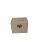 Ringbox Holz – Schatztruhe mit „Just Married“ Gravur