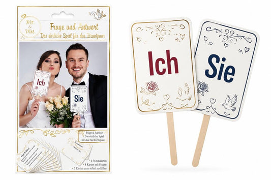 Hochzeitsspiel Frage & Antwort - das ehrliche Spiel für das Brautpaar