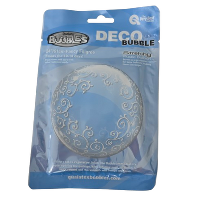 Deko Bubble Ballon Transparent - Runder Folienballon