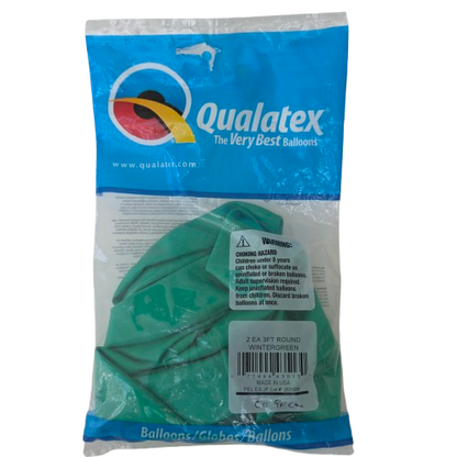 Qualatex Jumbo Luftballon Wintergreen 90cm-2m