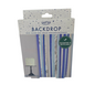 Ginger Ray DIY-Fotowand Kreppband Blau-Silber-Creme (Streamer Backdrop)-300m