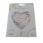 Jumbo Folienballon Hochzeit-Herzlichen Glückwunsch (Herzform)
