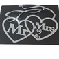 Metall Dekohänger„Mr & Mrs“