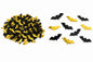 Halloween Konfetti Gold-Schwarz-Tischdeko für Halloweenparty