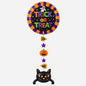 Halloween Haengedekoration "Trick or Treat" mit Katze