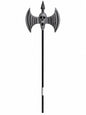 Halloween Beil mit Totenkopf - Beidseitiges Deko-Beil