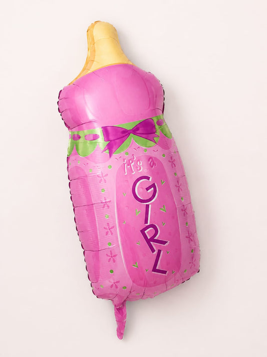 Folienballon ,,It's a Girl" Babyflasche