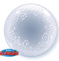 Deko Bubble Ballon Transparent - Runder Folienballon