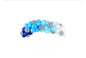 PartyDeco DIY-Ballongirlande Blau-Silber-Dunkelblau (Luftballon-Bogen)