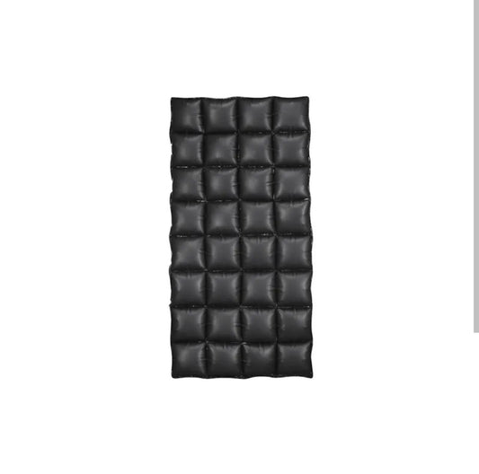 3d Folienballonvorhang / Aufblasbare Ballonwand (Schwarz) ca.72x143cm