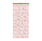Türvorhang Herzen Metallic – 1 x 2 m