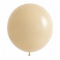 Jumbo Luftballon Beige – XXL Riesenballon aus Latex (1 Meter)