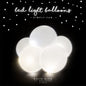 LED Ballons Weiss - Leuchtende Partyballons 5er Set