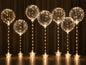 LED Ballonlichter mit Sternenfuss - 10er Set