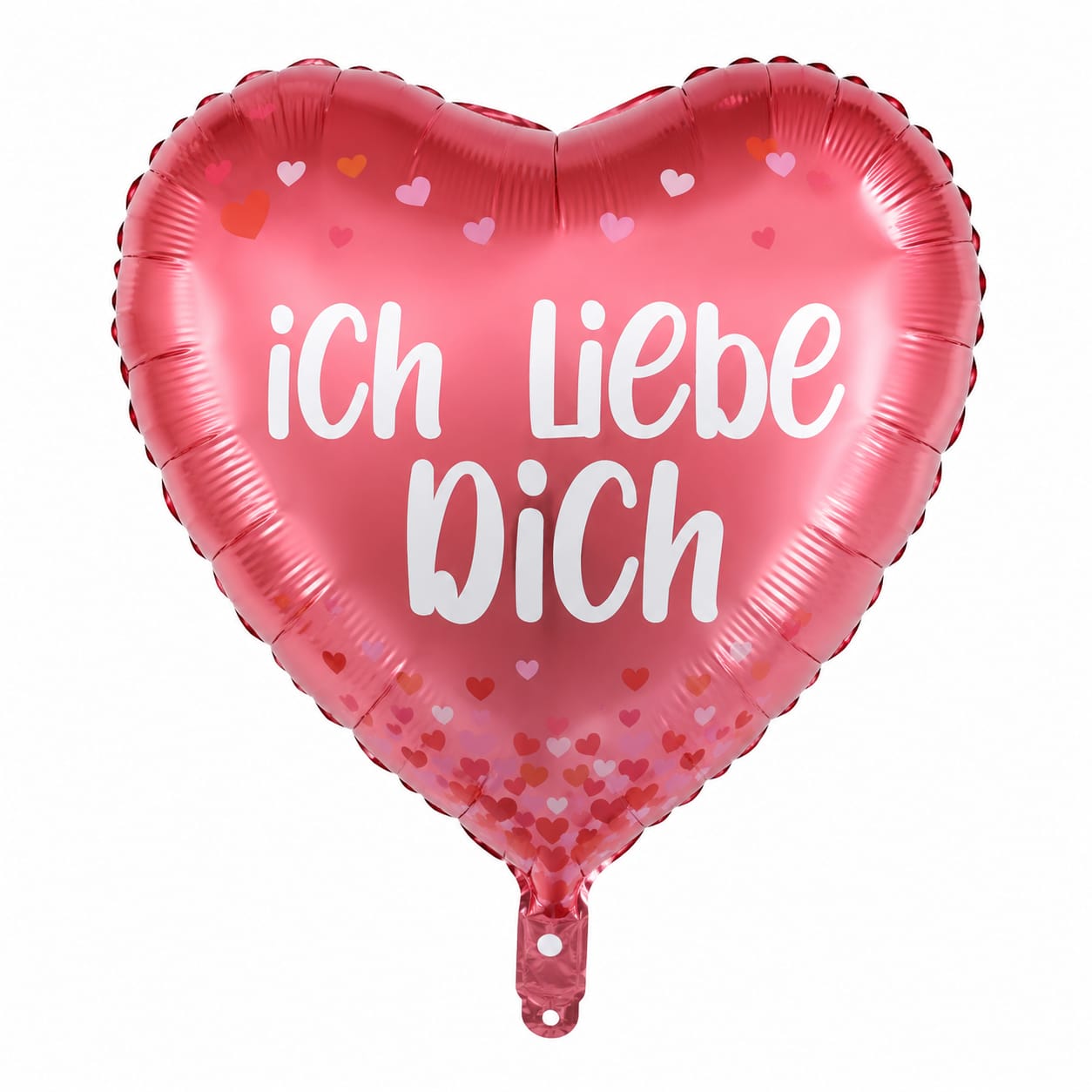 Herzballon "Ich Liebe Dich" Rot - 45 cm