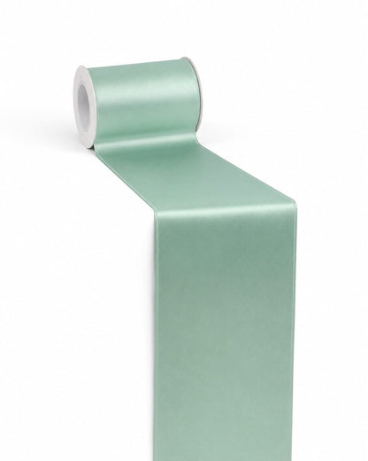 Tischläufer Türkis – 25 m × 11 cm | Baumwolle