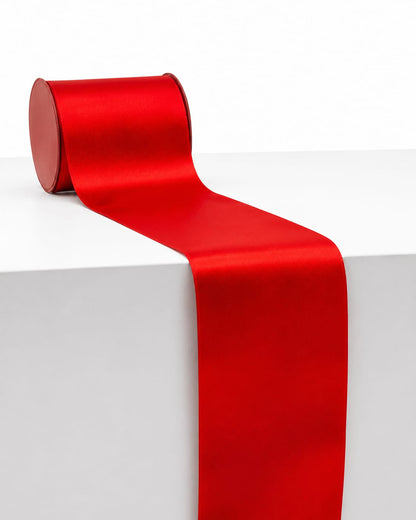 Tischläufer Rot – 25 m × 11 cm | Baumwolle