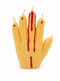 Blutige Handkerze - Halloween Deko-Kerze