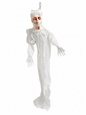 Halloween Geisterfigur mit leuchtenden Augen - 120 cm Hängedekoration
