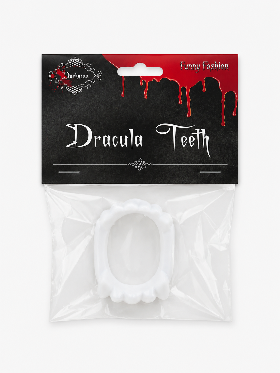 Dracula-Zähne - Vampirgebiss für Halloween